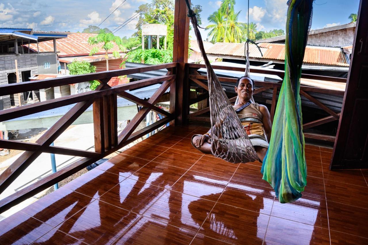 Mamapieng Budget Guesthouse Ban Dondét Exteriör bild