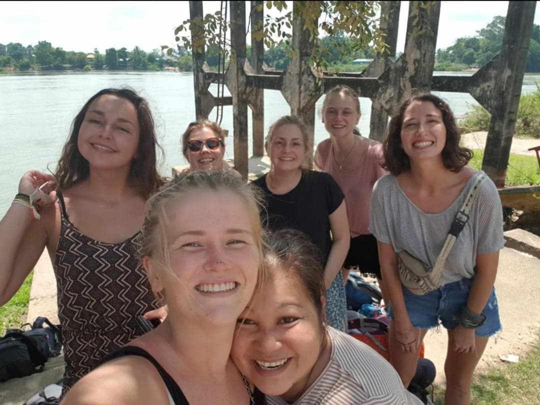 Mamapieng Budget Guesthouse Ban Dondét Exteriör bild
